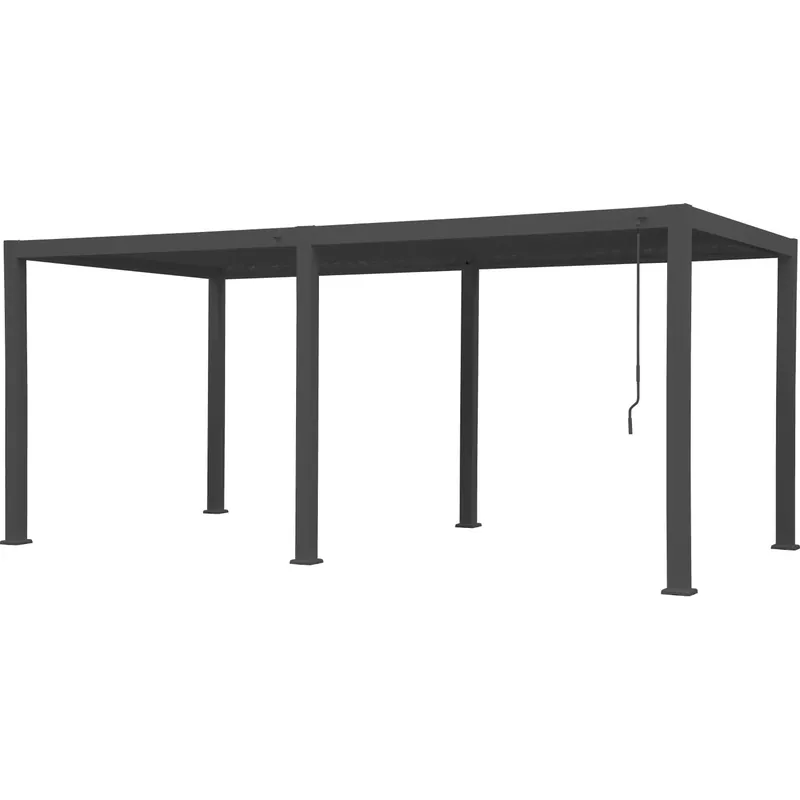Rechtstreeks Van De Fabrikant Pergola in alluminio Myara L580xP296xH250 cm antracite