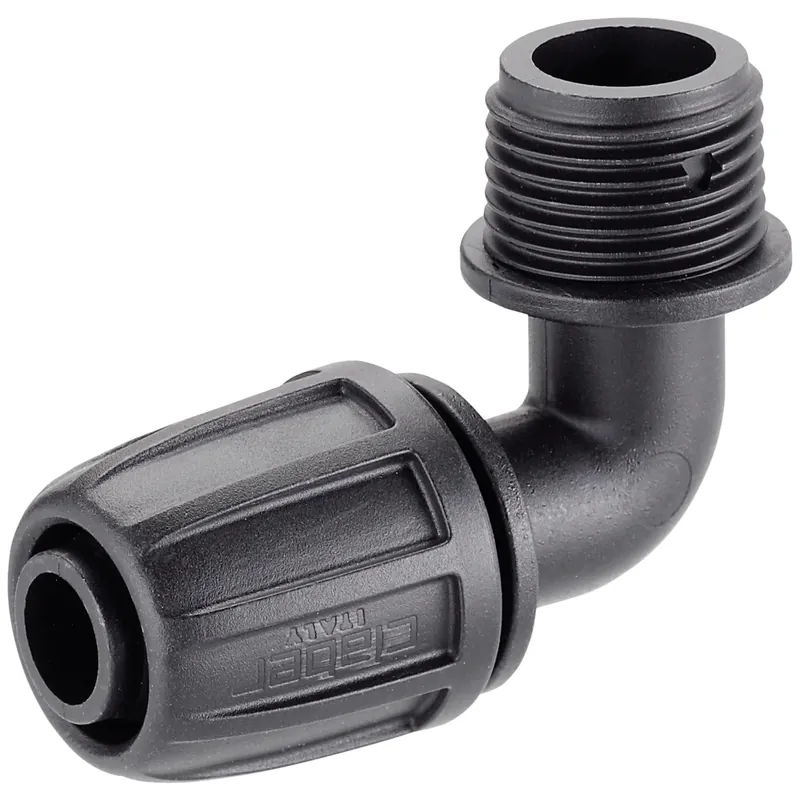 Merkproduct Claber raccordo fine linea a gomito Ø 1/2" (13-16 mm) - 1/2" Block System