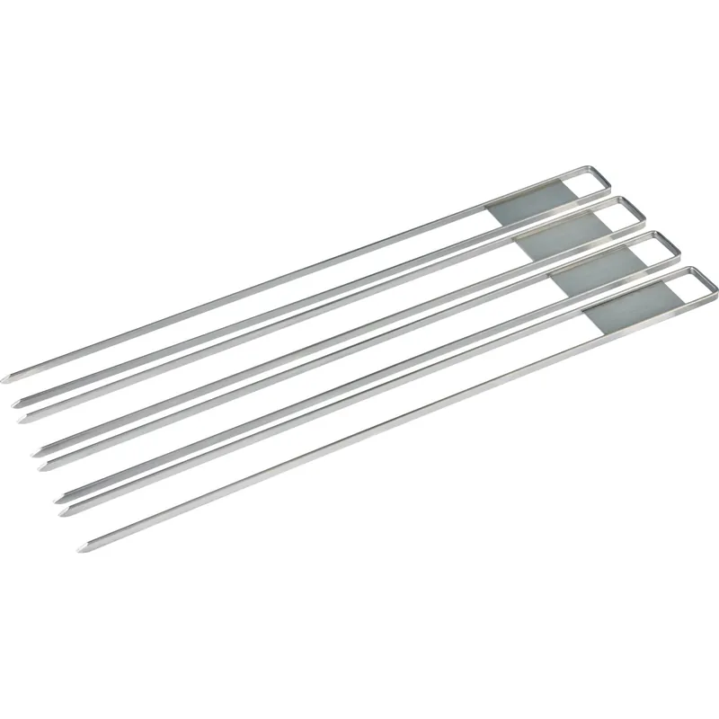 Jamestown spiedini in acciaio inox da 35 cm 4 pz Nu Kopen