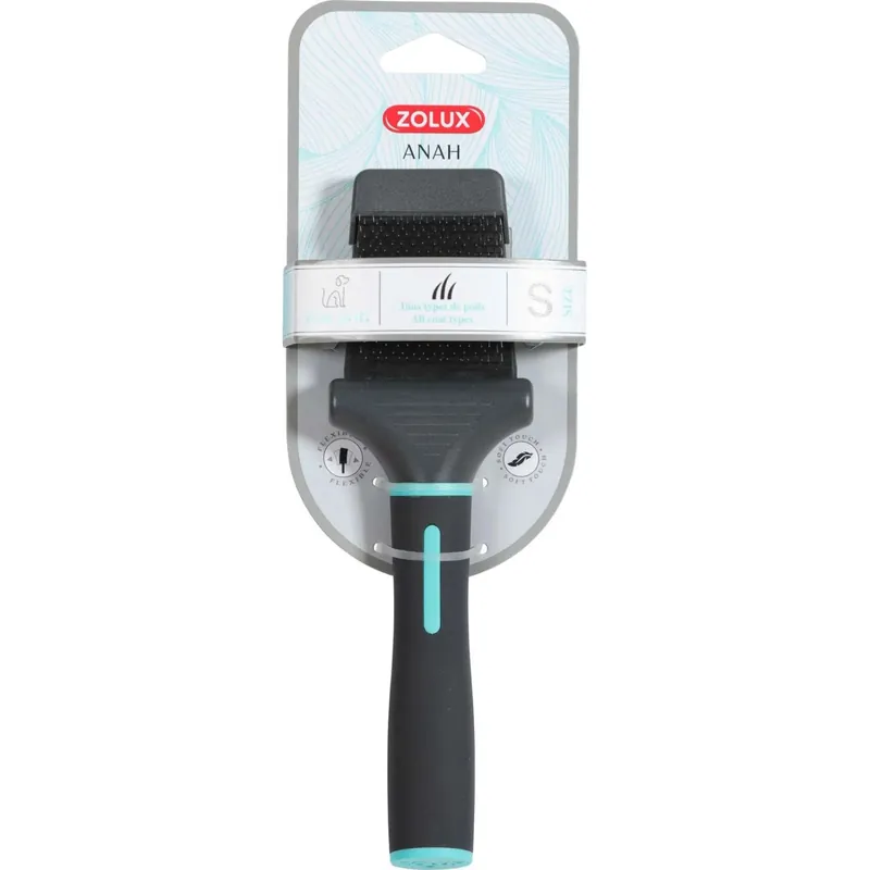 Cardatore doppio flessibile cane Anah S 21x6,2x4,5 cm Superprijs