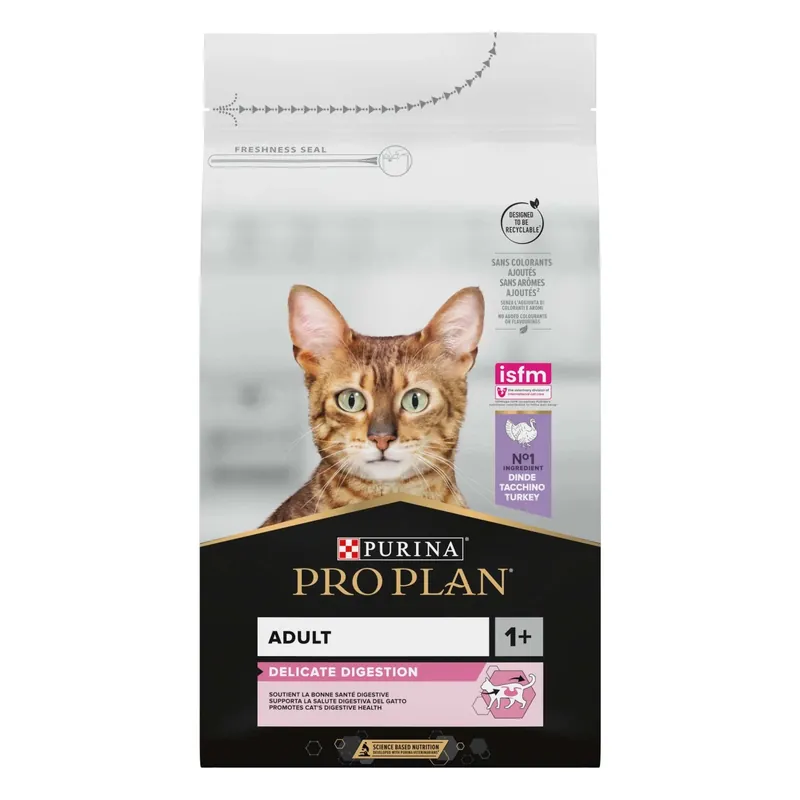 Betaalbaar Cibo secco per gatti Purina ProPlan Delicate al tacchino 1,5 kg