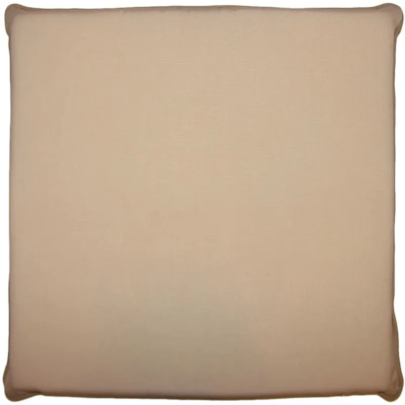 Laatste Kans Cuscino per sedia ecrù 40x40x5 cm