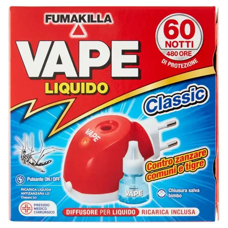 Antizanzare ricarica liquida Vape LD 30 ml Bestel Nu