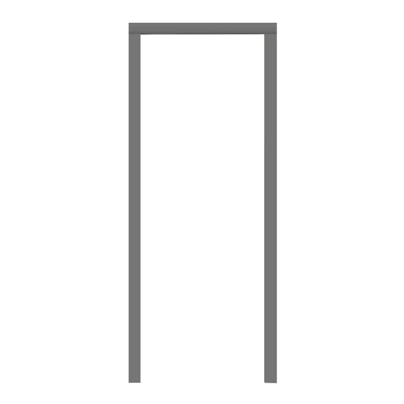Aanbieding Telaio porta in PVC grigio pastello kit