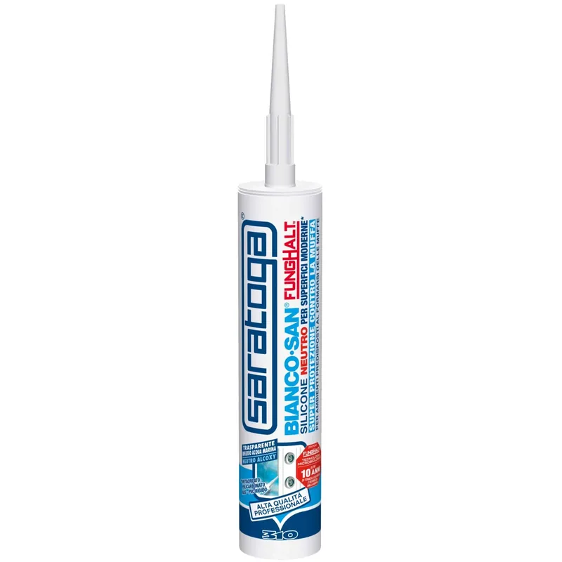 Saratoga BiancoSan neutro trasparente antimuffa 310ml Dagaanbieding