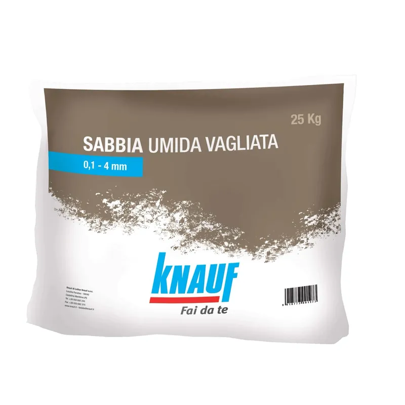 Sabbia umida vagliata Knauf ca. 25 kg Superprijs