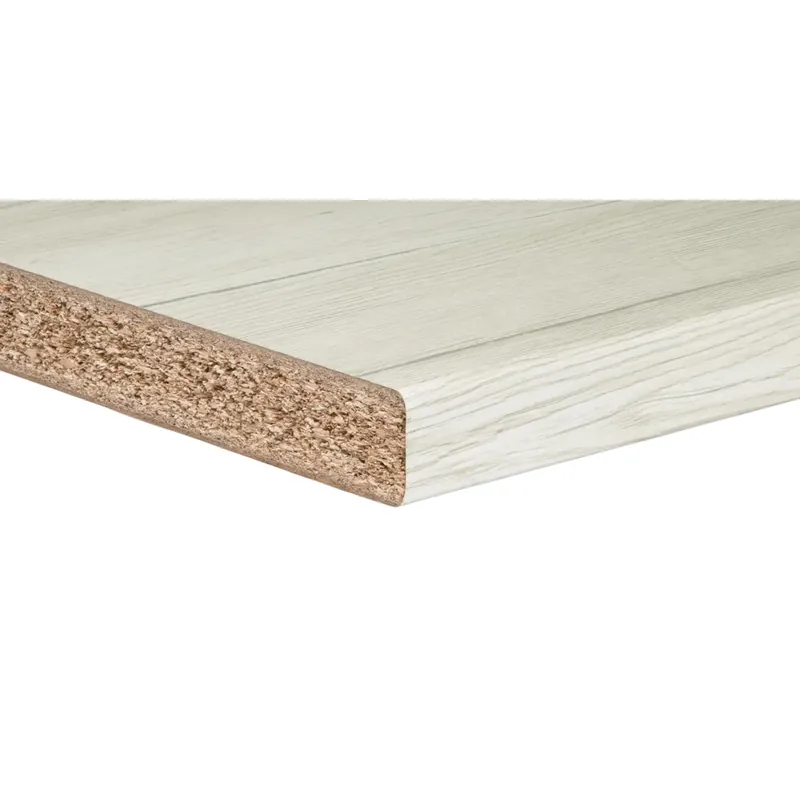 Lage Kosten Top cucina rovere bianco 2040x600x38 mm