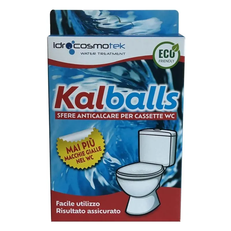 Anticalcare trattamento cassette WC Kalballs Exclusieve Aanbieding