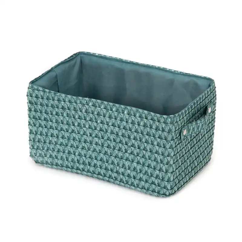 Koop Vandaag Cestino portaoggetti Lilou verde 23x15x12 cm