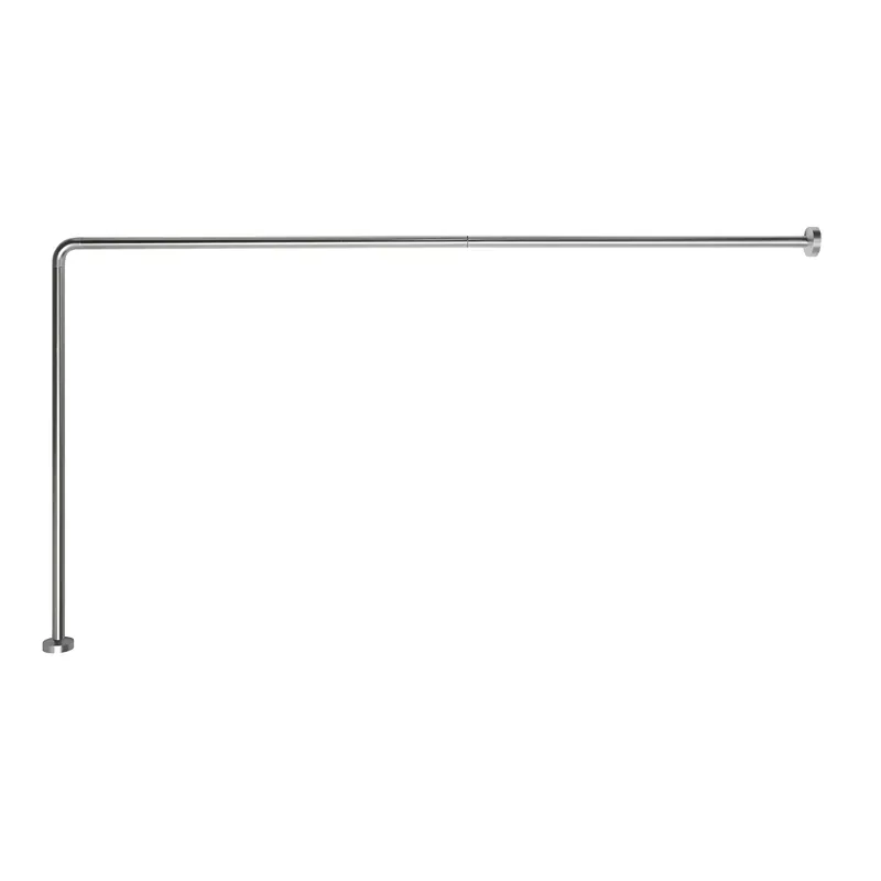 Telaio box doccia angolare 80x170 cm alluminio anodizzato Rechtstreeks Van De Fabrikant