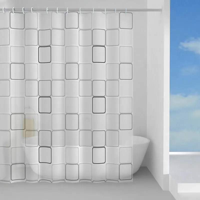 Tenda doccia Domino in peva 240x200 cm grigia Hete Deal