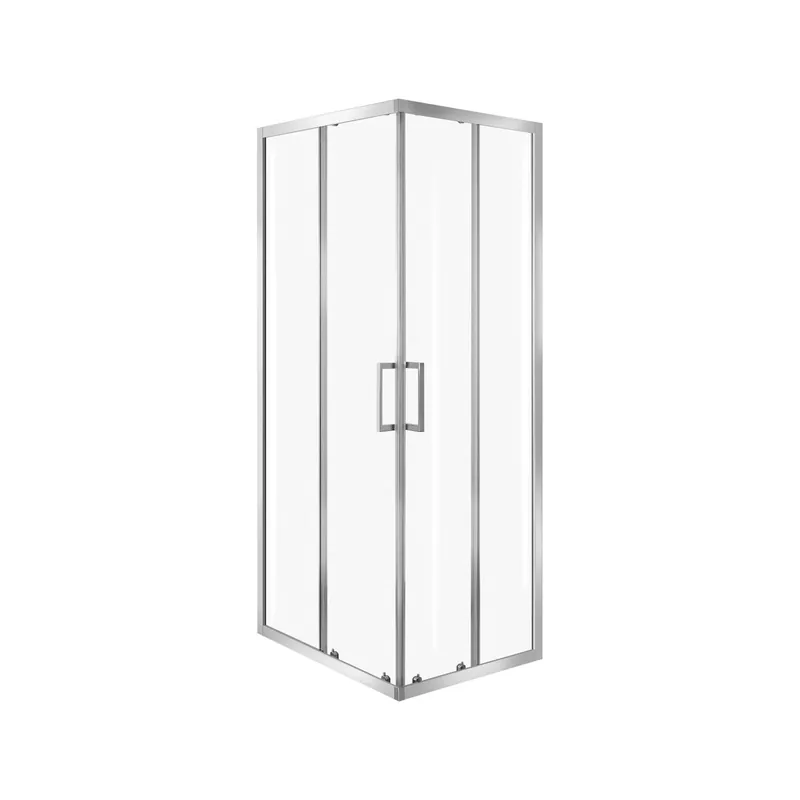 Box doccia ang. SIXTY 80x80 cm vetro 6 mm trasparente H 190 cm Premium