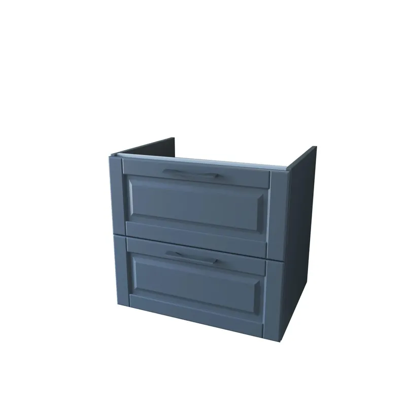 Mobile bagno base lavabo sospeso Cloud 59x54x45 cm grigio polvere Rechtstreeks Van De Fabrikant