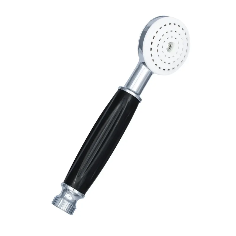 Doccia dritta 1 getto cromo/nero Seizoensaanbieding