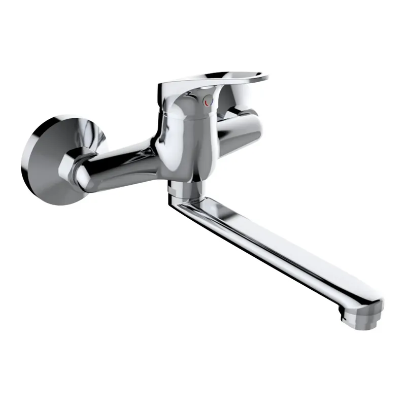 Op = Op Rubinetto cucina monocomando a muro Jolly cromo