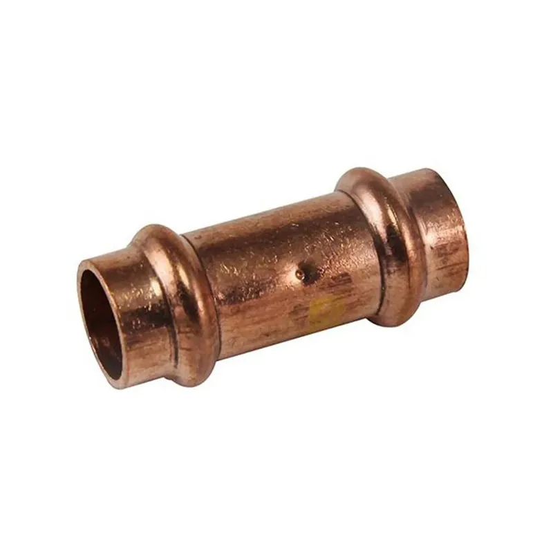 Manicotto rame con battuta femmina-femmina 18-18 mm bq press gas Koopje