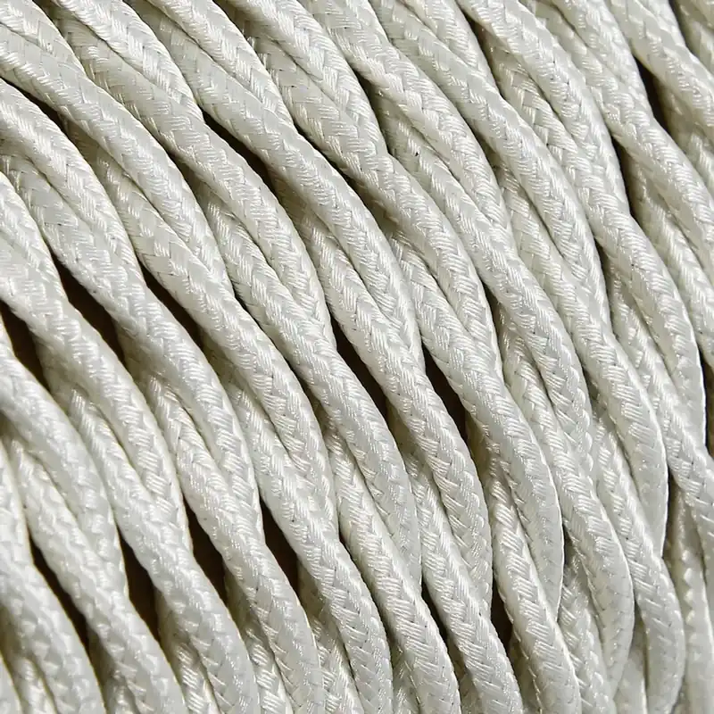 Express Levering Cavo trecciato tessile FRRTX 3x1,5 mm² avorio