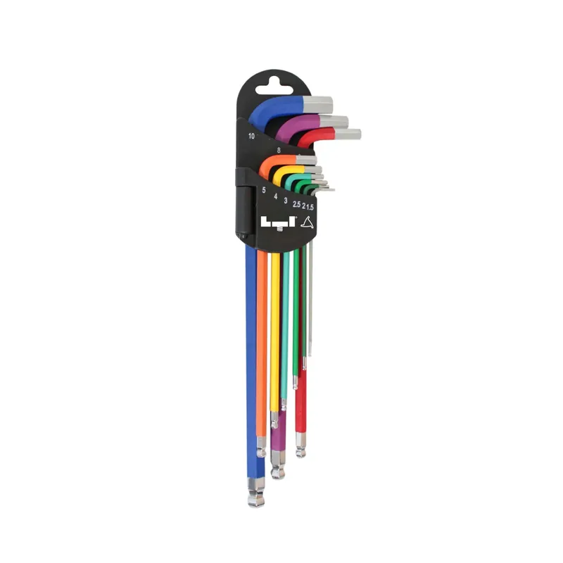 Chiave a brugola esagonale a L con magnete set 9 pz Premium
