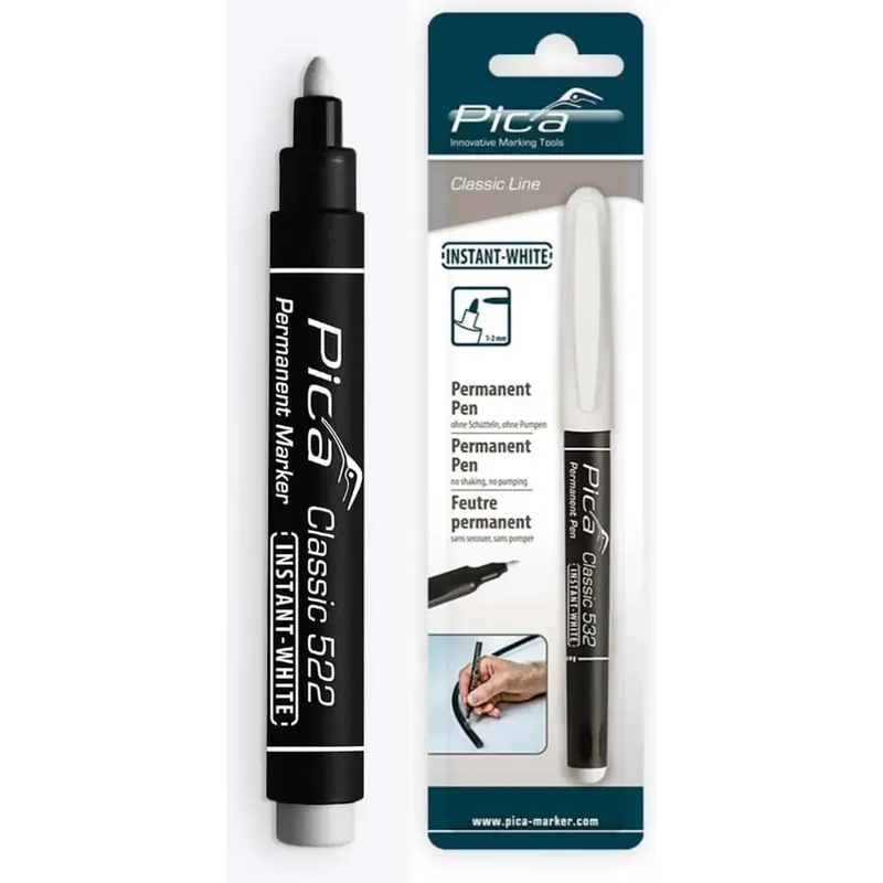 Fabrieksprijs Pennarello permanente Instant White punta larga