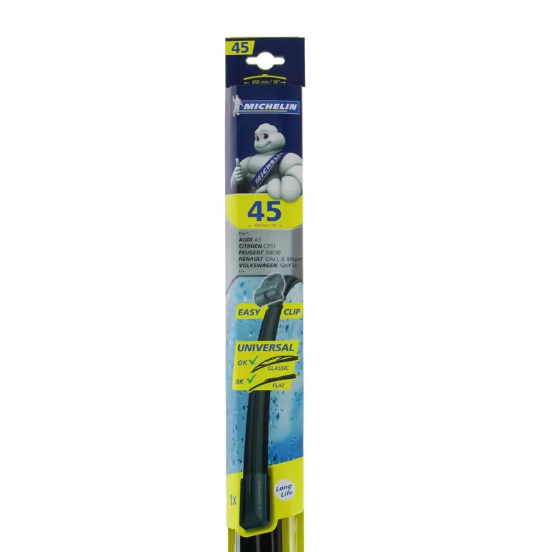 Spazzola tergicristallo Michelin flat universale 45 cm 1 pz Betaalbaar