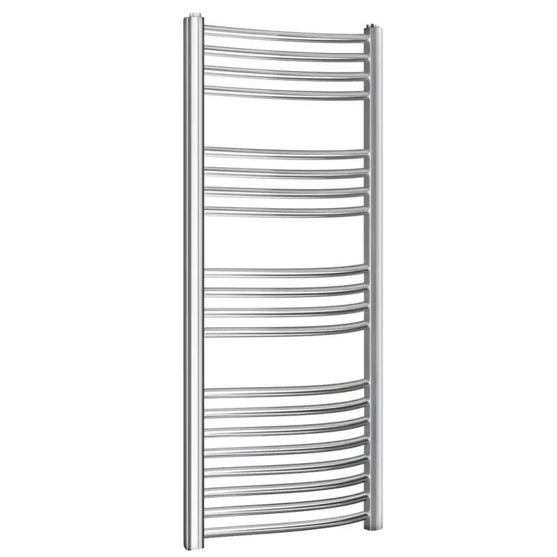 Op = Op Termoarredo curvo in acciaio cromato L 45 x H 80 cm