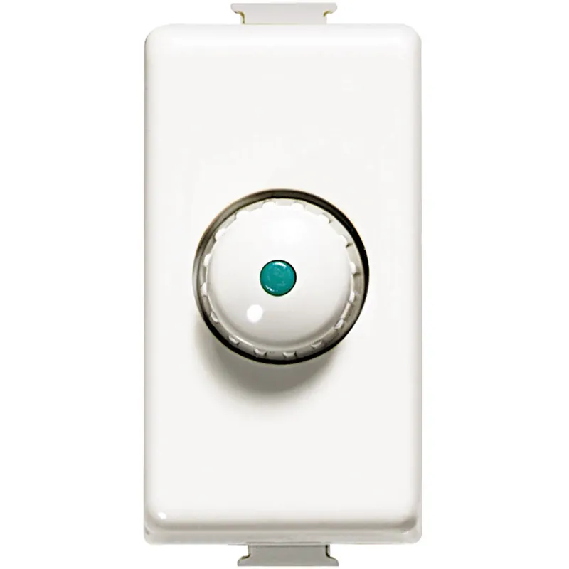 Dimmer a manopola BTicino Matix per carichi resistivi 1 modulo 60W bianco Aanbieding