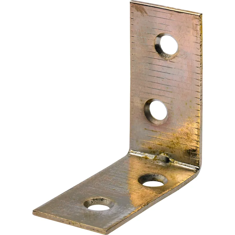 Squadra angolare in acciaio ottonato 15 mm x 40 mm x 40 mm Gereduceerde Prijs