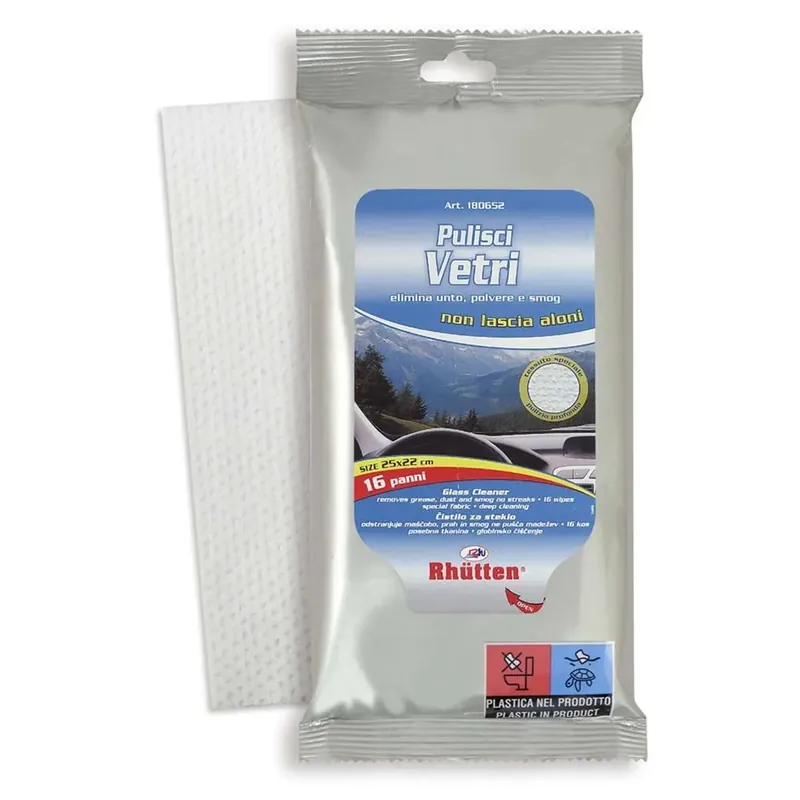 Salvietta umidificata per vetri 16 pz Nu Kopen
