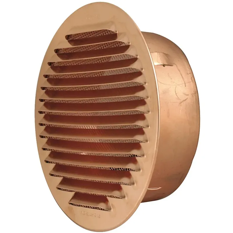 Dagaanbieding Griglia di aerazione in rame da incasso Ø 80 mm