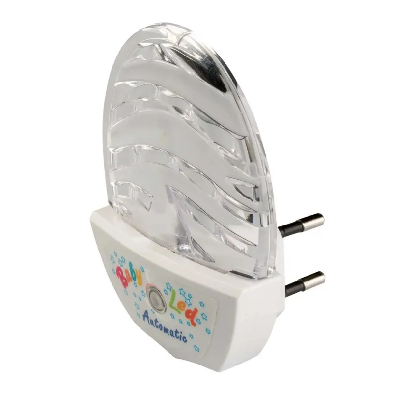 Punto luce notturno LED azzurro spina 10 A 2P Favoriet