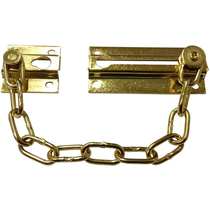 Catena di sicurezza per porta ottonato lucido 112 x 36 x 18 mm Nu Kopen