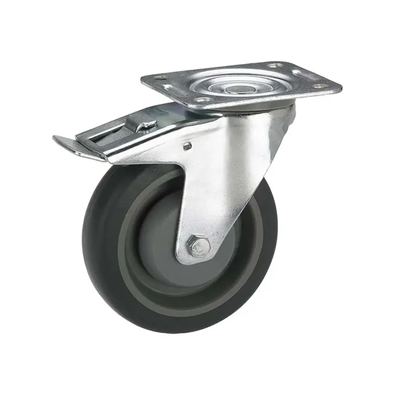 Lage Prijs Ruota per apparecchiature in tpe arresto completo p/ 140 kg
