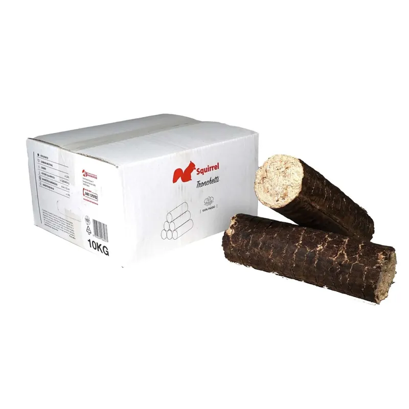 Voordeelprijs Tronchetti pressati di faggio in scatola 10 kg