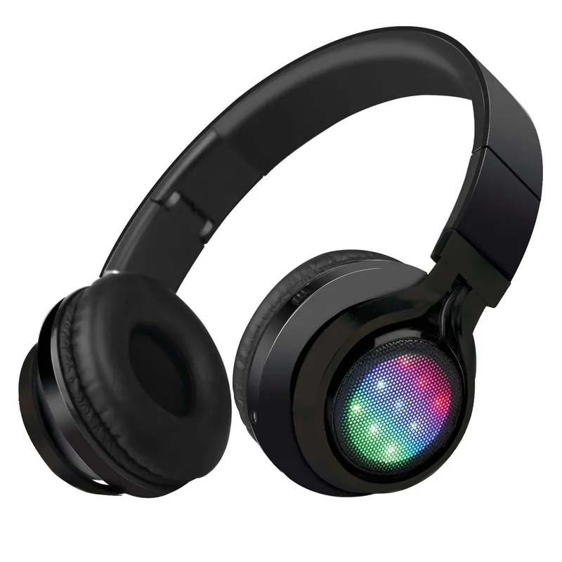 Laatste Kans Cuffie bluetooth con radio FM e led