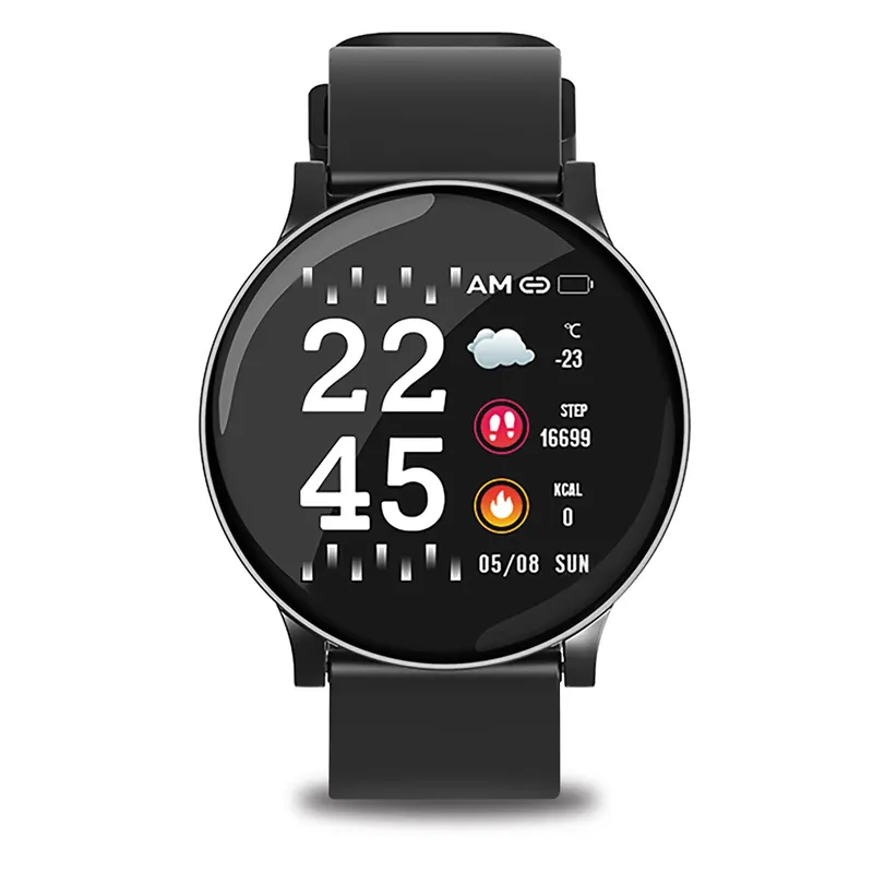Rechtstreeks Van De Fabrikant Smartwatch 5 BT IP65 cassa in metallo e sensore cardio
