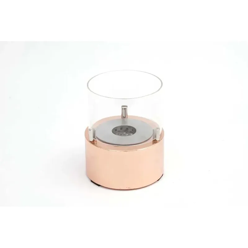 Biocamino da tavolo Giotto Candle Rosè serbatoio 150 ml Laatste Kans