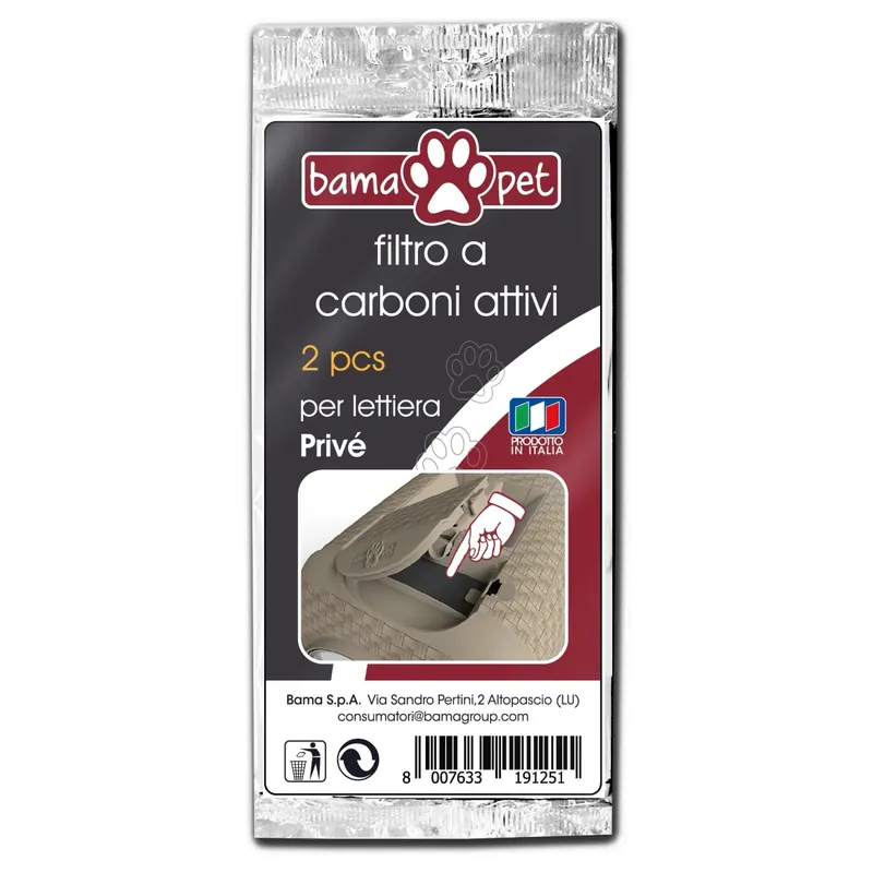 Filtro a carboni attivi set 2 pz Alleen Vandaag