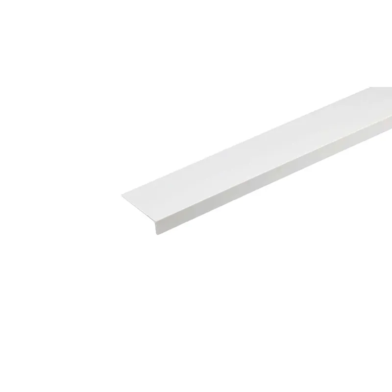 Profilo angolare a L adesivo 1 m 16x11 mm in pvc bianco opaco Fabrieksprijs