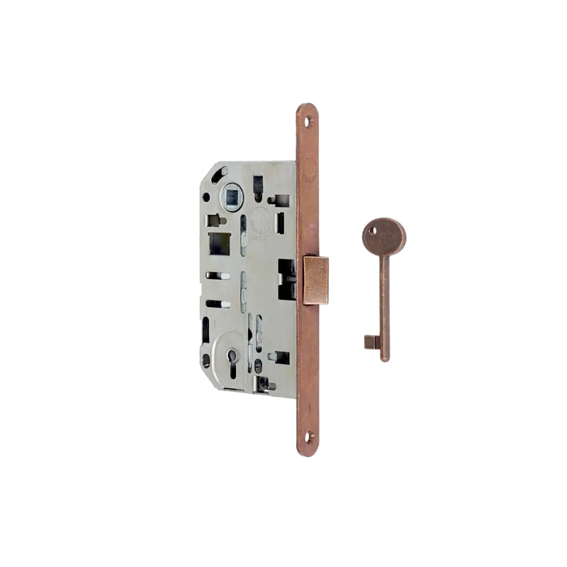 Serratura medium a foro chiave con frontale 18 mm Uitverkoop