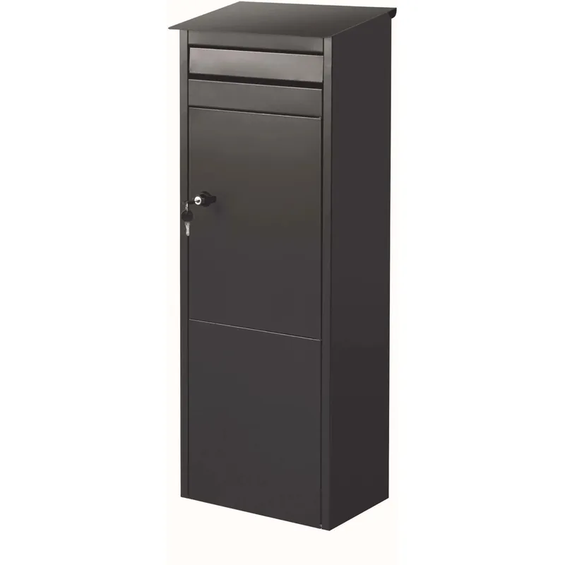 Gratis Retour Cassetta postale Combi per pacchi antracite 96x34x22 cm