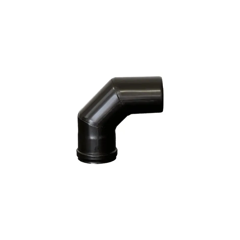 Weekendaanbieding Curva a 90° per stufa a pellet Ø 100 mm x SP 1,2 mm con guarnizione
