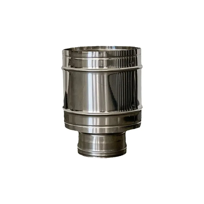 Koop Vandaag Comignolo antivento antipioggia tondo doppia parete inox Ø 100/150 mm