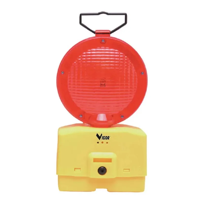 Beperkt Aanbod Lampeggiatore per cantiere led luce fissa rossa