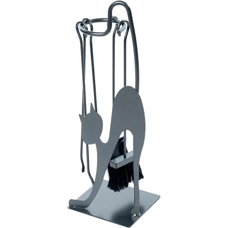 Aanbieding Trespolo per camino e stufa forma gatto