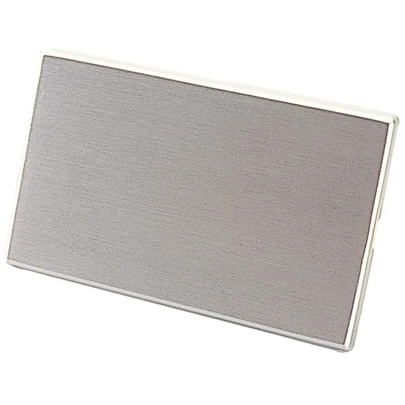 Placca "Basic" cieca alluminio colore oro Koopje