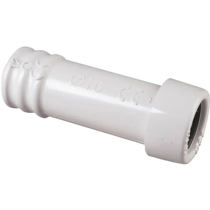 Koop Online Raccordo tubo rigido Ø 16 mm - tubo flessibile (guaina) Ø 12 mm grigio