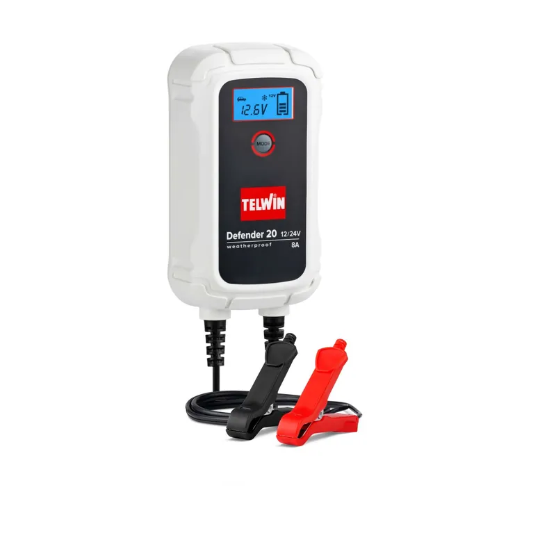 Veilige Betaling Caricabatterie e mantenitore di carica elettronico per batterie 12/24V