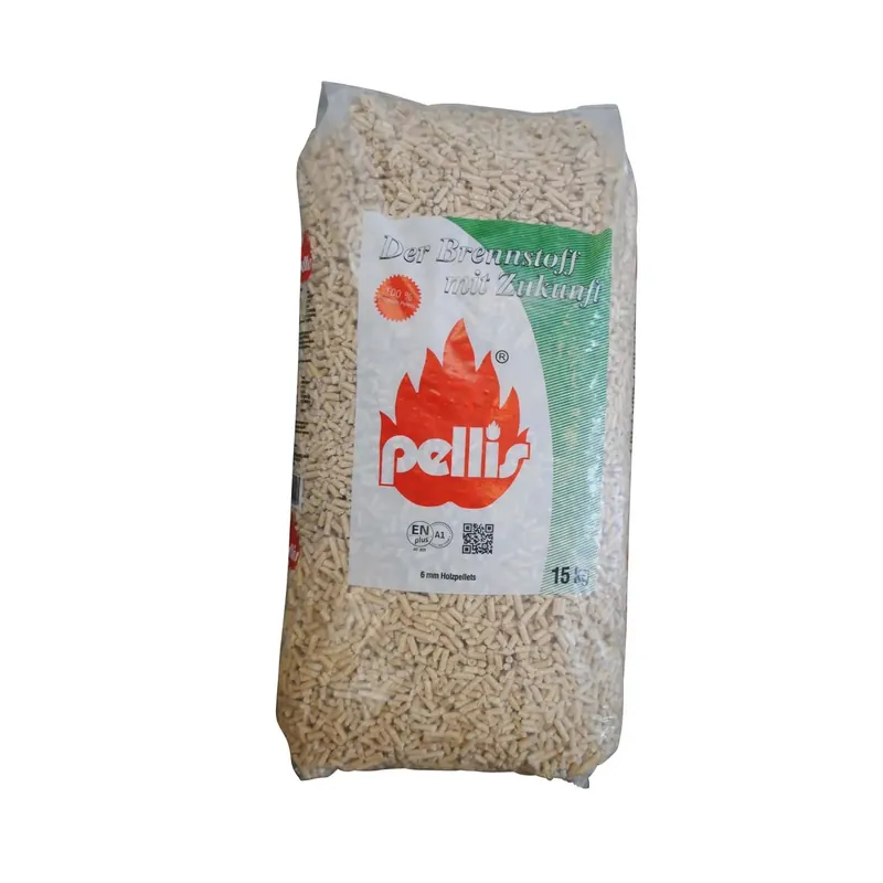 Pellet Pellis da puro legno di abete austriaco - Sacco da 15 kg Merkproduct
