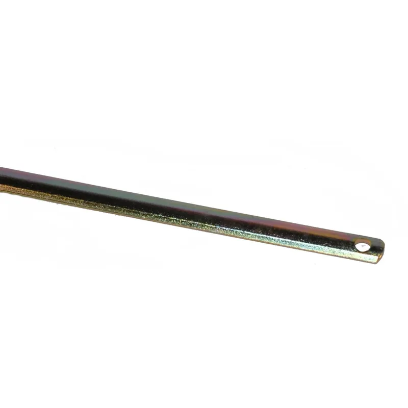 Asta in acciaio zincato per cremonese mezzo tonda 6 mm x 1600 mm Korting