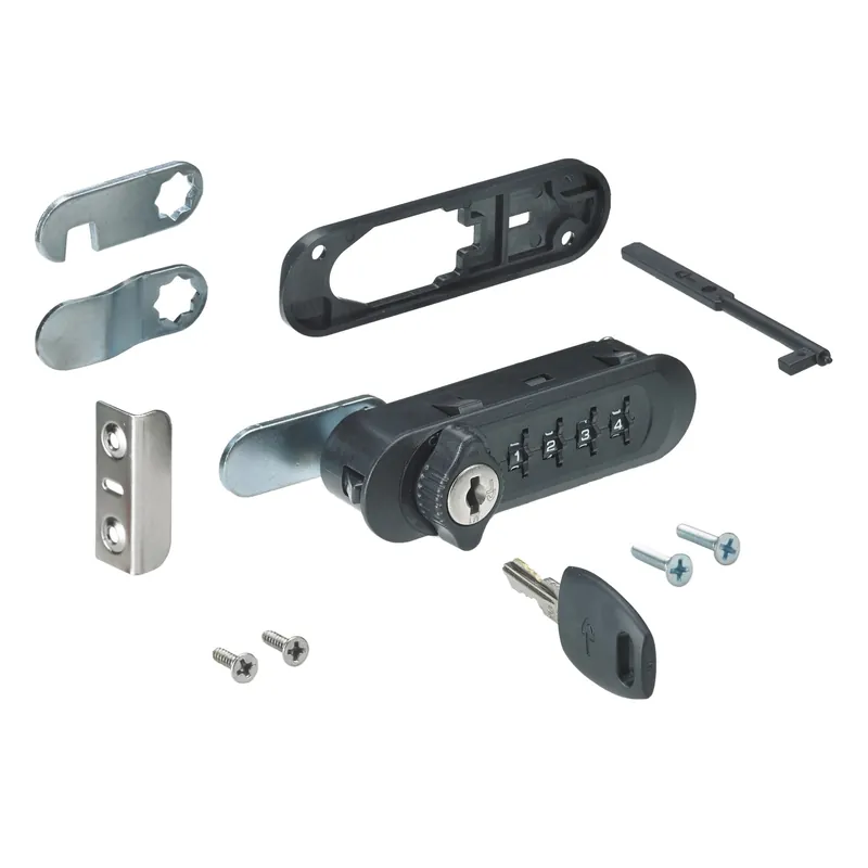 Serratura a cilindro con porta cerniera destra 24x86,8 mm nero Nieuw